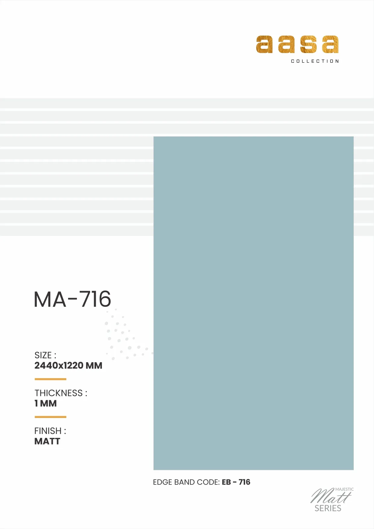 MA-716 AASA Panel Design
